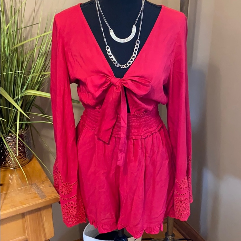 AMAZING RED ROMPER!!!!
